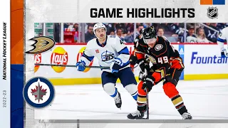 Ducks @ Jets 11/17 | NHL Highlights 2022