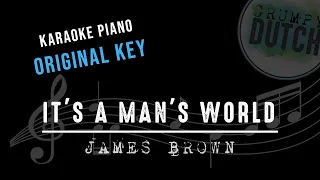 It's a Man's World - James Brown [Original Key Piano Cover]