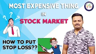 How to Put Stoploss ? Loss Money in StockMarket | Trend Line | Godrej | SBILife | M&M | Escorts |