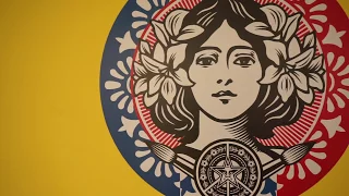 Shepard Fairey “Peace & Justice” Exhibit  Seoul Arts Center, South Korea