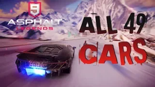 ASPHALT 9 - ALL 49 CARS - WHICH TO GET FOR BEGINNERS