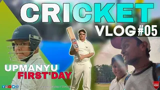 Upmanyu First' Match In Green Park | 🏏⚾ , vlog#05 | @ravirajvlog05