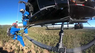 Helicopter Hoist Rescue Training Using GoPro Max
