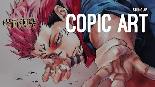 【呪術廻戦】宿儺😍 | Drawing Sukuna | Jujutsu Kaisen