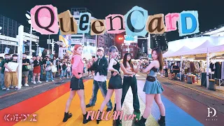 [KPOP IN PUBLIC｜FullCam] (G)I-DLE ((여자)아이들) 'Queencard' Dance Cover by DA.ELF from Taiwan