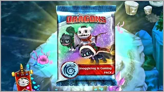 DRAGONS: RISE OF BERK | CARDS PACK OPENING (SNOGLETOG)