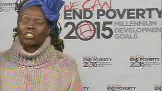 Wangari Maathai -- Advocate for the Millennium Development Goals, UN Messenger of Peace