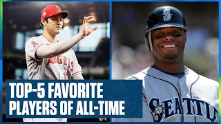 Shohei Ohtani (大谷翔平) & Ken Griffey Jr. headline Top-5 favorite players of all-time | Flippin’ Bats