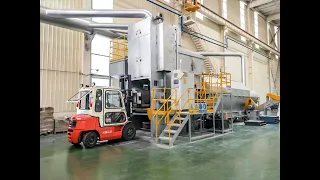 Automatic Aluminum Ash Treatment Equipment #aluminumrecycling #machine #turnkeyproject