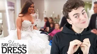 Fashion Critic Reacts to Say Yes To The Dress (Daddy's Girl Tries on $16,000 Dress)