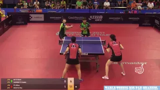 HAYATA Hina & ITO Mima vs HASHIMOTO Honoka & SATO Hitomi - Highlights - Czech Open 2017