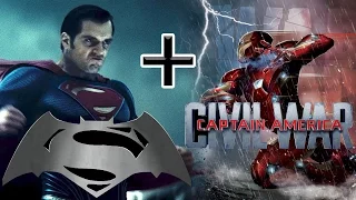 Batman V Superman + Captain America: Civil War - Trailer Mashups