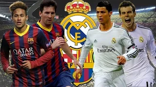 Lionel Messi & Neymar Jr vs Cristiano Ronaldo & Gareth Bale ~The Best Skils 2015|HD