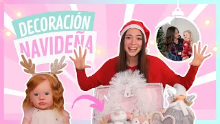 RUTINA de TARDE decorando de🎄NAVIDAD con mi BEBÉ REBORN TODDLER Kiraz | Con @SophiasReborns