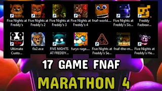 ALL FNAF GAMES MARATHON 4 VOD