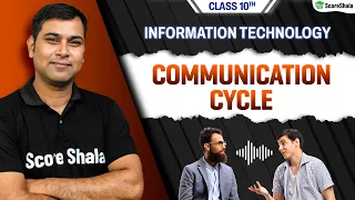 Communication Cycle - Full Chapter Explanation | Class 10 IT Chapter 2 | Code 402 | 2023-24