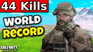 WORLD RECORD KILLS for SEASON 9!! | CALL OF DUTY MOBILE | SOLO VS SQUADS