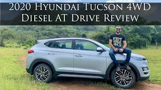 2020 Hyundai Tucson 4WD Diesel AT - Detailed Drive Review (Hindi + English)