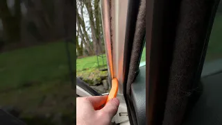 BMW E30 Chrome Window Trim Removal