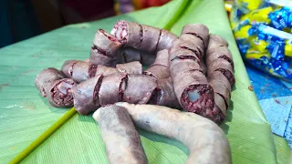 Meghalaya STREET FOOD & Chinese Food - Blood Sausage, Chow & Paneer Chili | Meghalaya, India