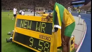 Usain Bolt new 100m world record: 9.58!!!