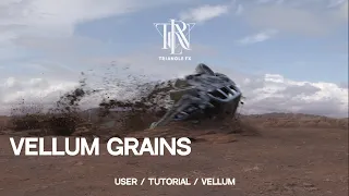 TUTORIAL HOUDINI | Vellum Grains