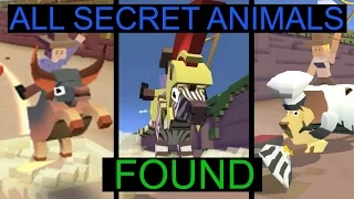 ALL SECRET ANIMALS FOUND | RODEO STAMPEDE