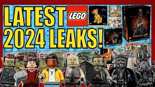 INSANE NEW LEGO LEAKS! LOTR, Jurassic, Ninjago + MORE!