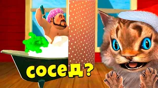 СМЕШНЫЕ  ПРАНКИ ПРИВЕТ СОСЕД Dark Riddle 2 Story mode Игра как Hello Neighbor