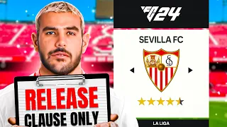 I Rebuilt Sevilla With Release Clause Signings ONLY!