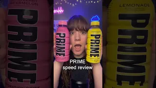 ASMR PRIME Taste Test 🤢 #asmr #prime