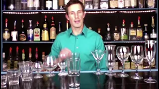 All the Glassware in a Bar - Bartending 101