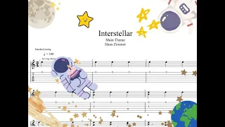 Interstellar Main Theme First Step (Hans Zimmer) Is it easy..?.. Fingerstyle Acoustic Guitar Tab