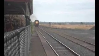 Crack freight driver flogs it through Talbot station.wmv