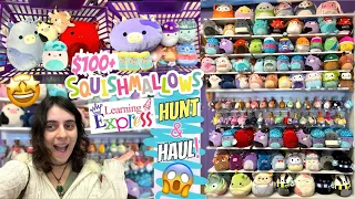 NO🤯BUDGET Learning Express🥰ONLY Squishmallow🐮Hunting w/ SO MANY😱NEW SQUADS!!! + HUGE $100+✨Haul!