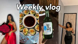 Weekly Vlog 💫 Trying korean Food for the first time + Going out with the girls and More