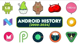 Android Versions History:2008-2024 (New)