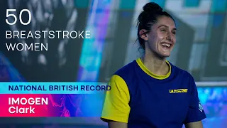 British Record - Women’s 50m Breaststroke | ISL SEASON 3