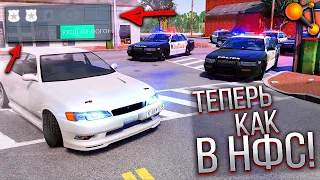 ПОГОНИ от КОПОВ прямо как в НФС Мост Вантед! BeamNG Drive