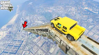 5987.5657% People Quit This Parkour Race In First One Minute In This Race Of GTA 5!