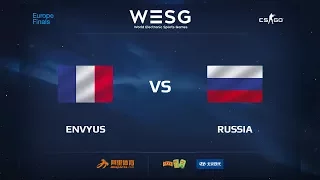 Team Russia vs Team EnVyUs, inferno, WESG 2017 CS:GO European Qualifier Finals