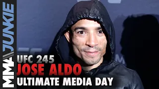 UFC 245: Jose Aldo media day interview
