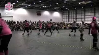 A Fistful Of Rollergirls: London Brawling v Glasgow Irn Bruisers