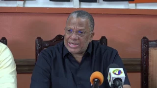 Dr  Peter Phillips  - PNP Press Conference to discuss the Government's callous Property Tax Regime 2