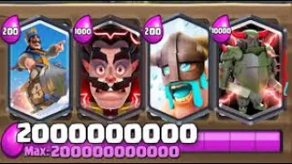 OMG! OP PRIVATE SERVER CLASH ROYALE!!!