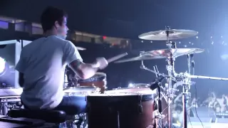 Alex Shelnutt of A Day To Remember (The Downfall of Us All - Drum Cam)