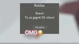 Si roblox nous donnais des ROBUX GRATUITS😳😱💗