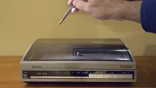 Technics SL-J3 Turntable Demonstration