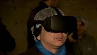 Virtual reality allows visitors see ancient Rome palace