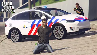 POLITIE PATROL IN DE TESLA MODEL X! - Nederlandse Politie #90 (LSPDFR)